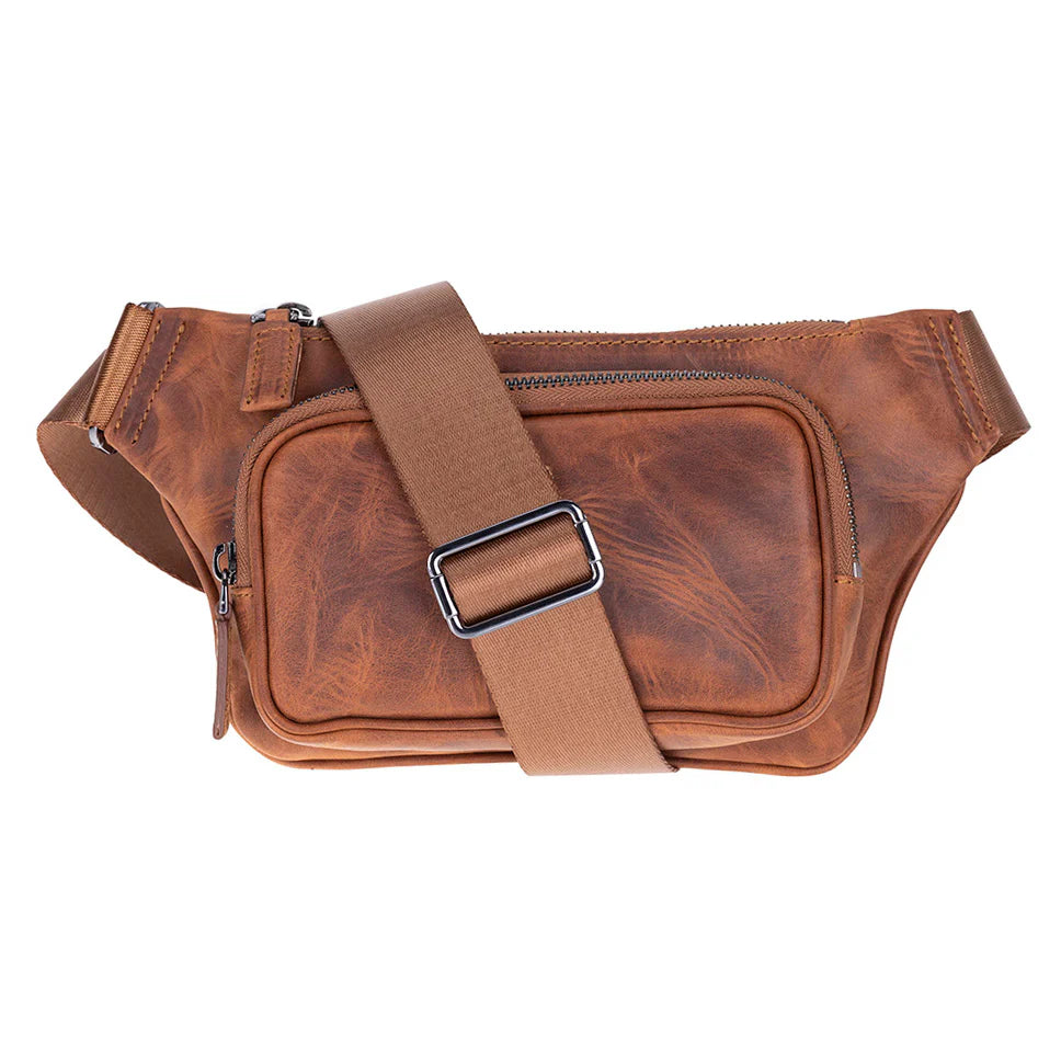 Genuine Leather Waist Bag - Apex