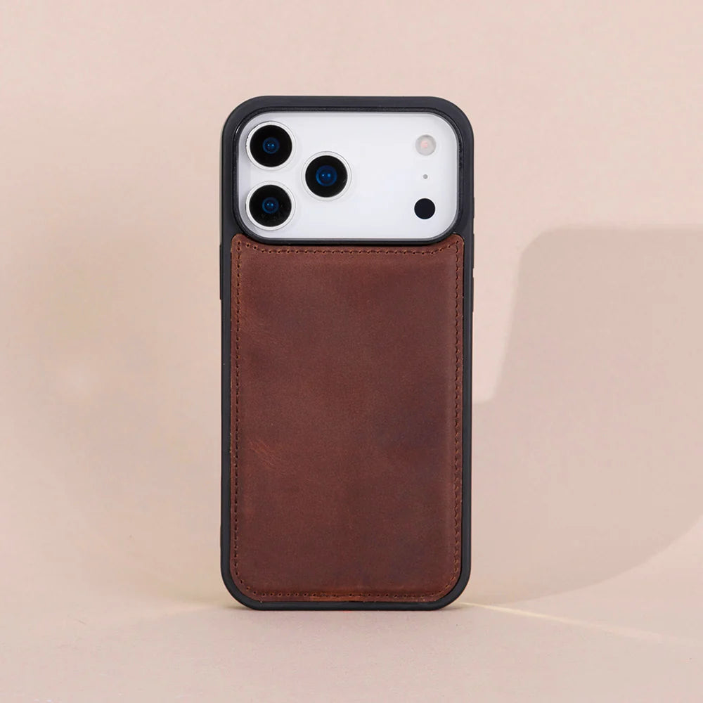 iPhone 17 Pro Leather Case - Flex Cover