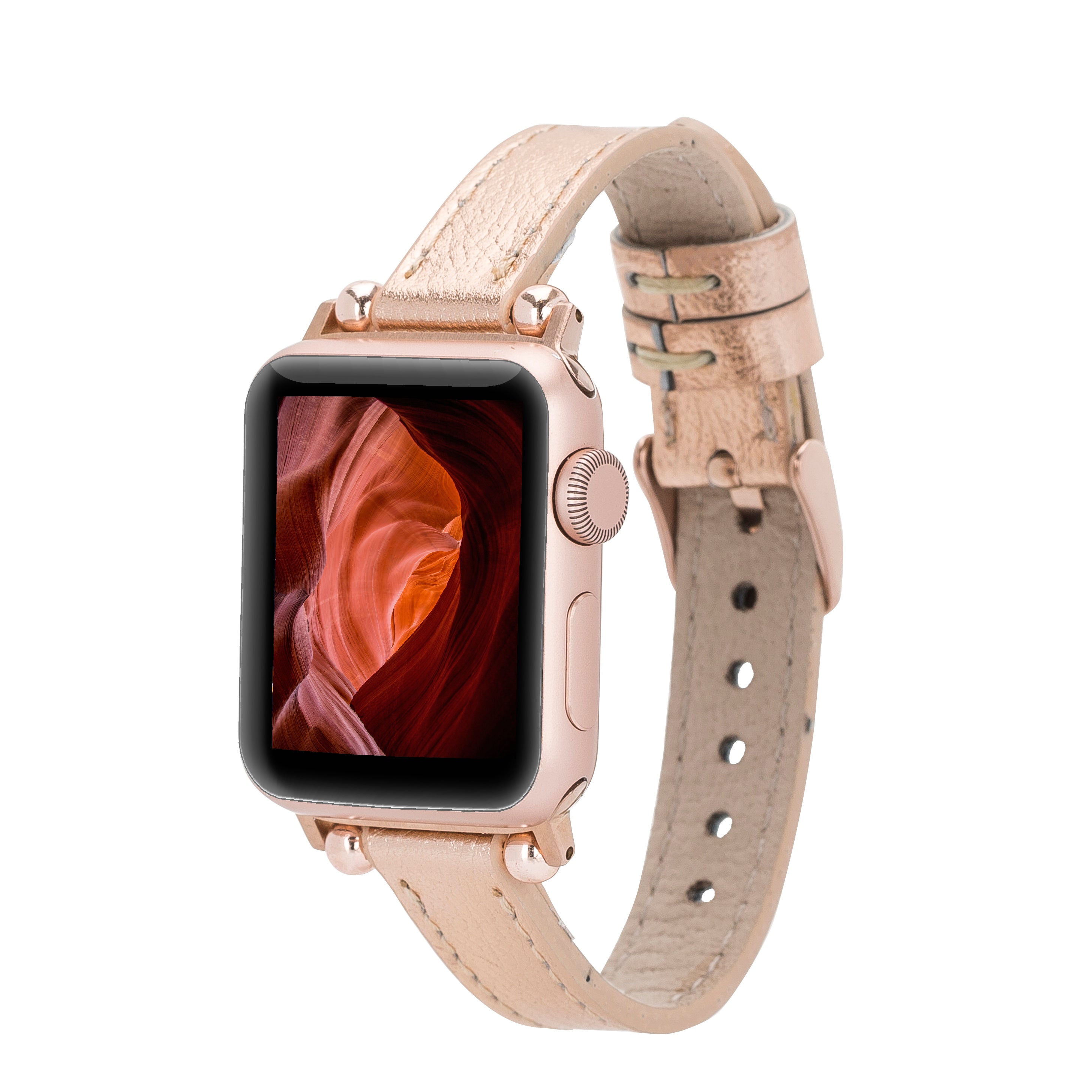 Apple Watch Lederarmband/Kompatibel mit allen Uhrenmodellen – Ferro Seamy