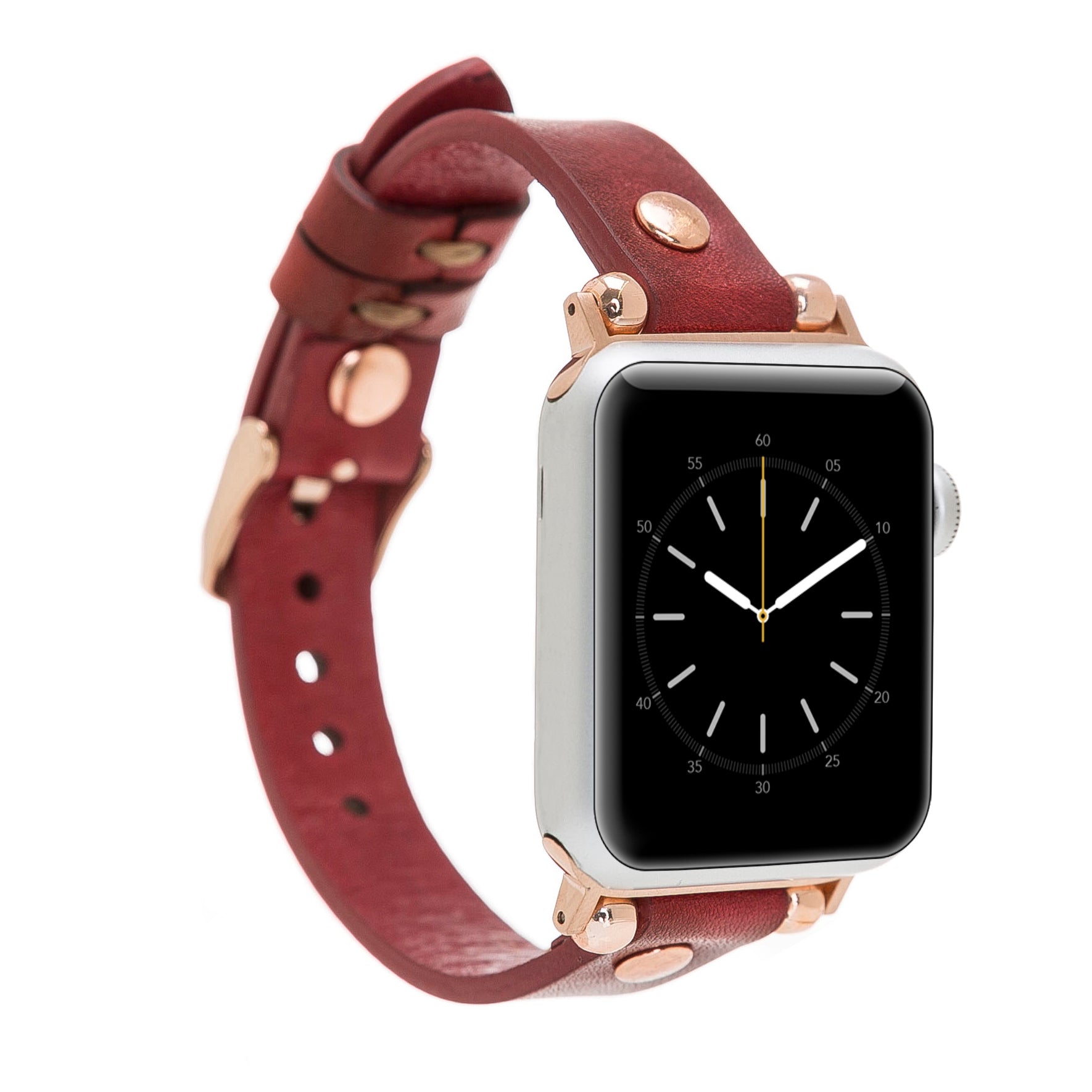 Apple Watch Lederarmband/Kompatibel mit allen Uhrenmodellen – Ferro Trok