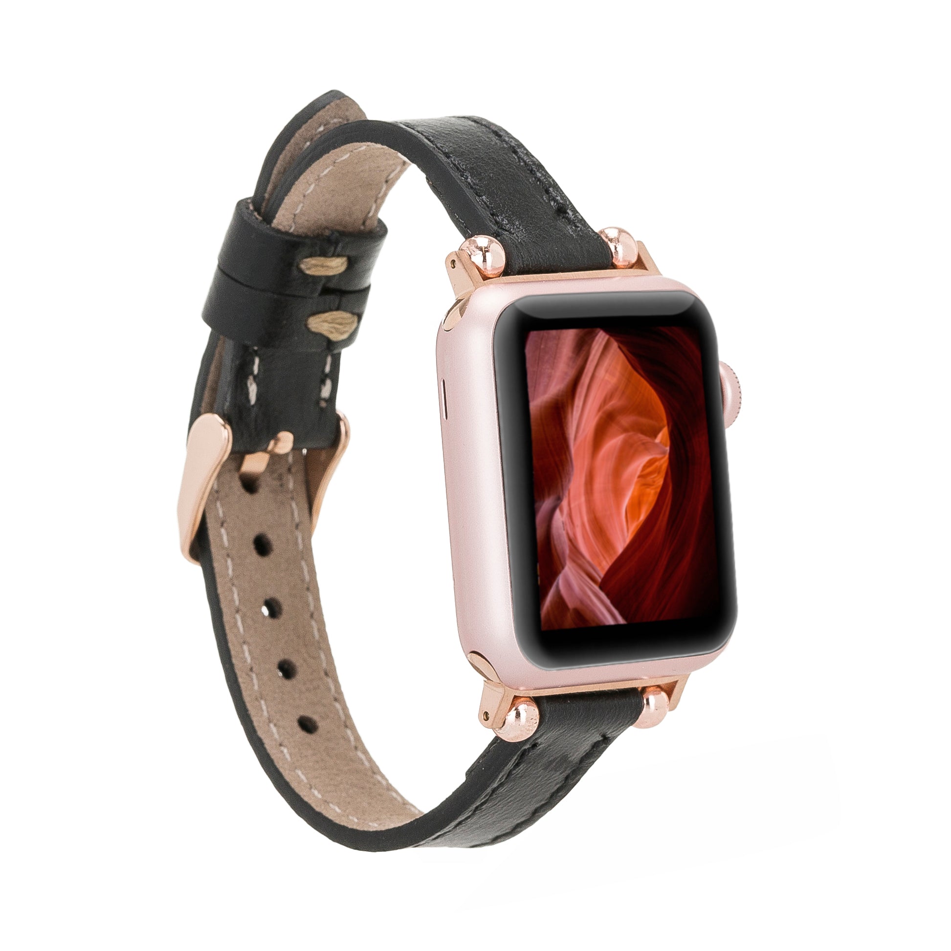 Apple Watch Lederarmband/Kompatibel mit allen Uhrenmodellen – Ferro Seamy