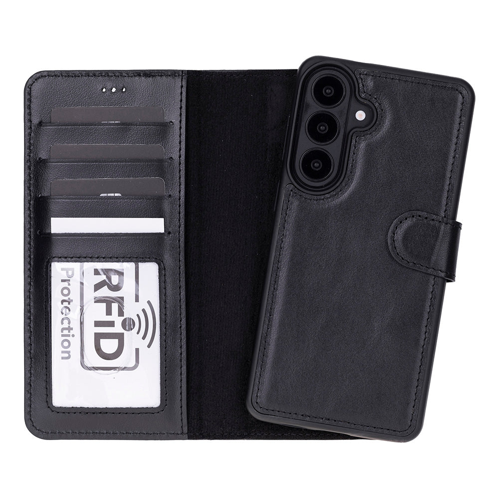 Magic Samsung Galaxy S26 Detachable Leather Wallet Case