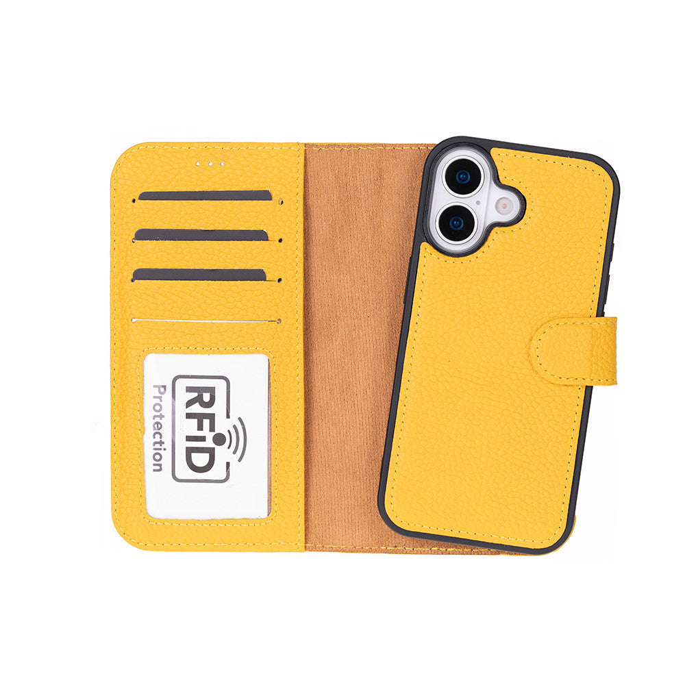 iPhone 17 Leather Detachable Wallet Case - Magic Wallet