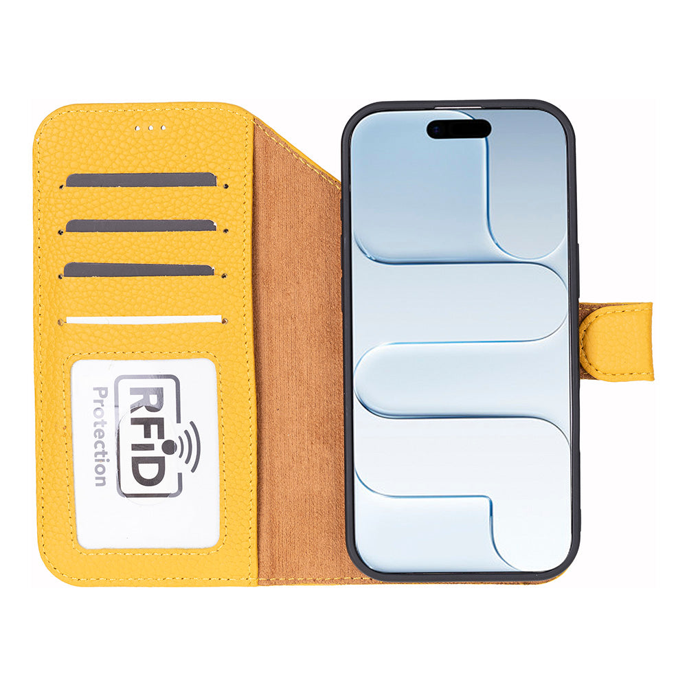 iPhone 17 Air Leather Detachable Wallet Case - Magic Wallet