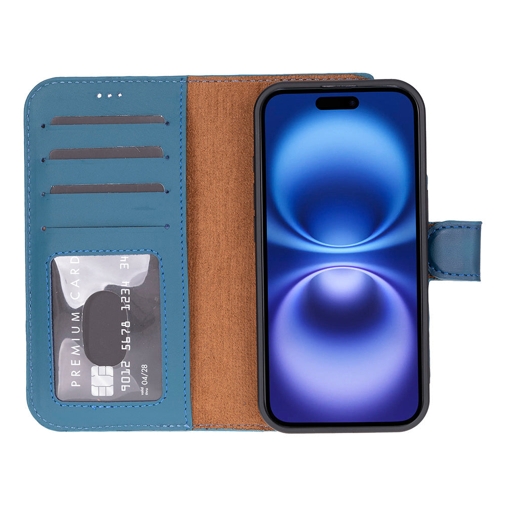 iPhone 17 Leather Detachable Wallet Case - Magic Wallet