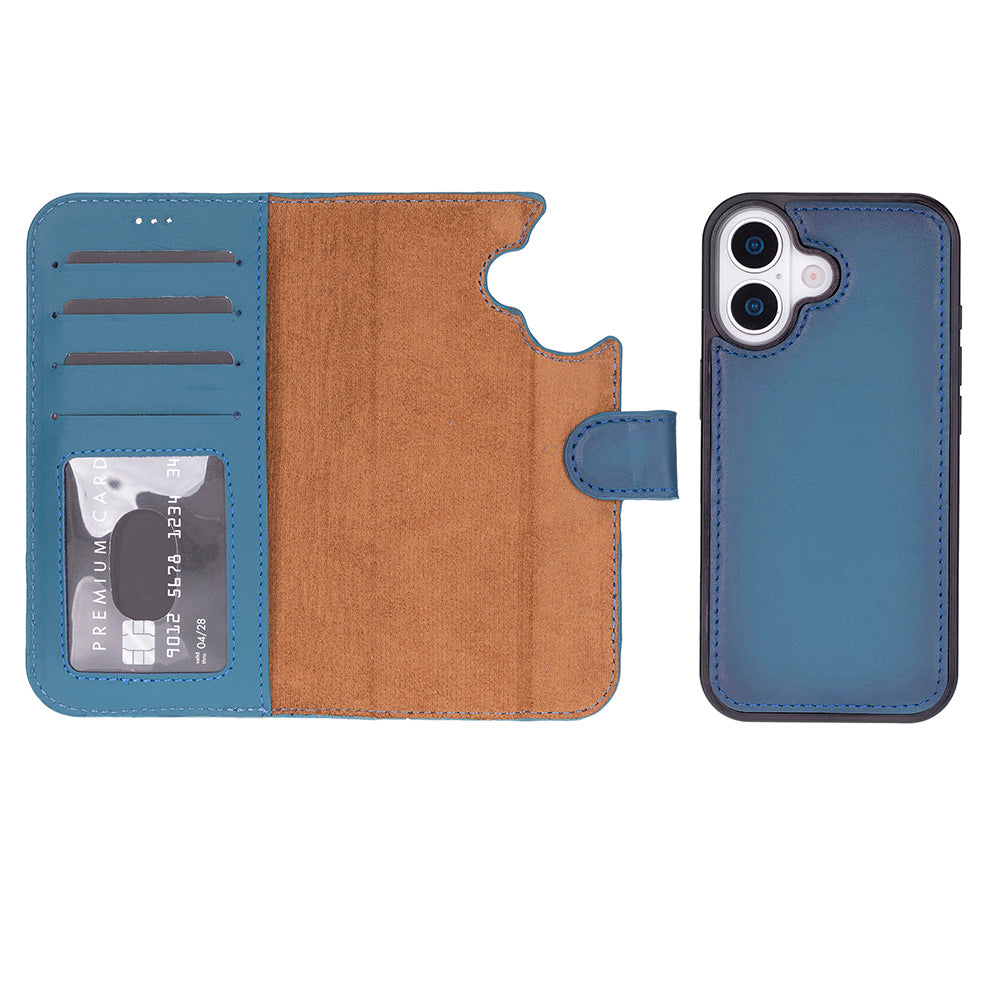 iPhone 17 Leather Detachable Wallet Case - Magic Wallet
