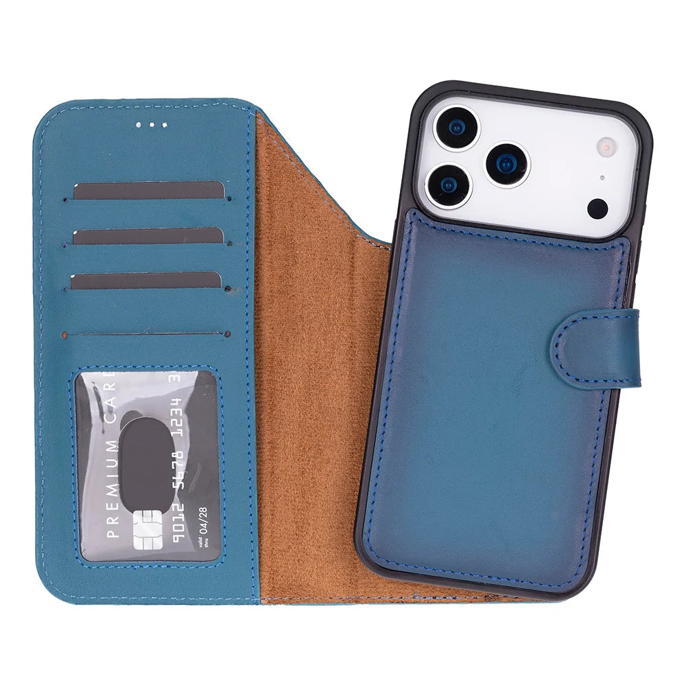 iPhone 18 Pro Max Leather Detachable Wallet Case - Magic