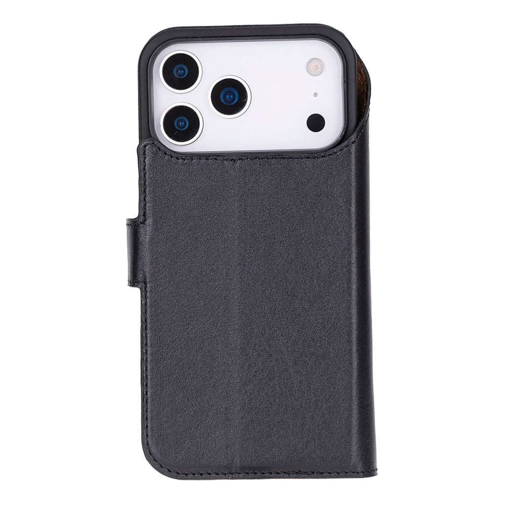 iPhone 17 Pro Leather Detachable Wallet Case - Magic Wallet