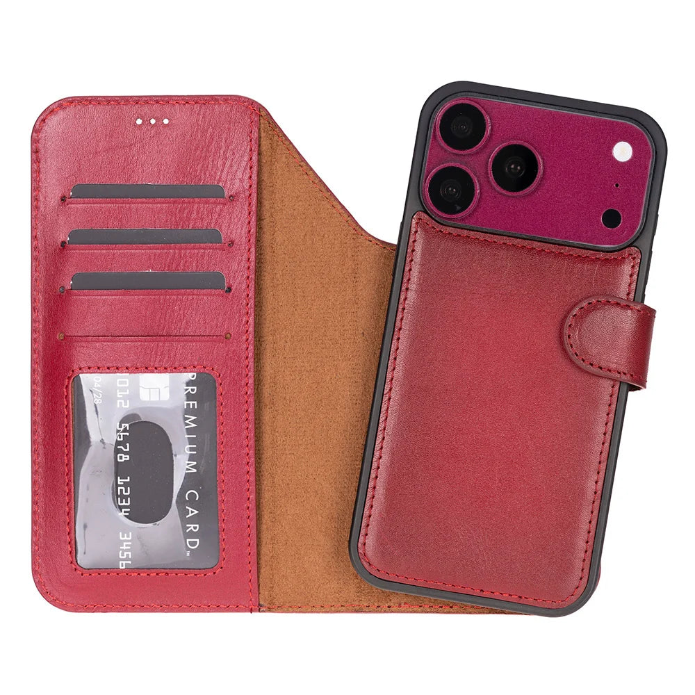 iPhone 18 Pro Leather Detachable Wallet Case - Magic