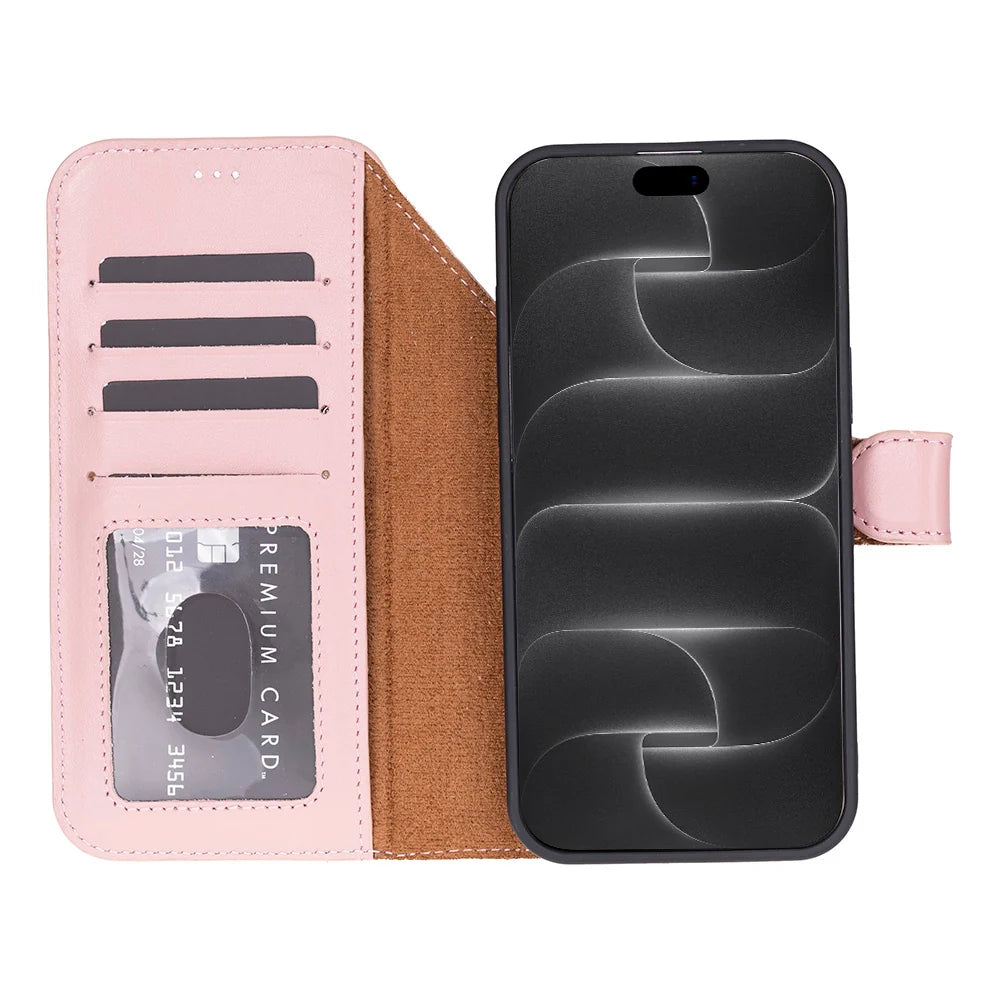 iPhone 18 Pro Leather Detachable Wallet Case - Magic