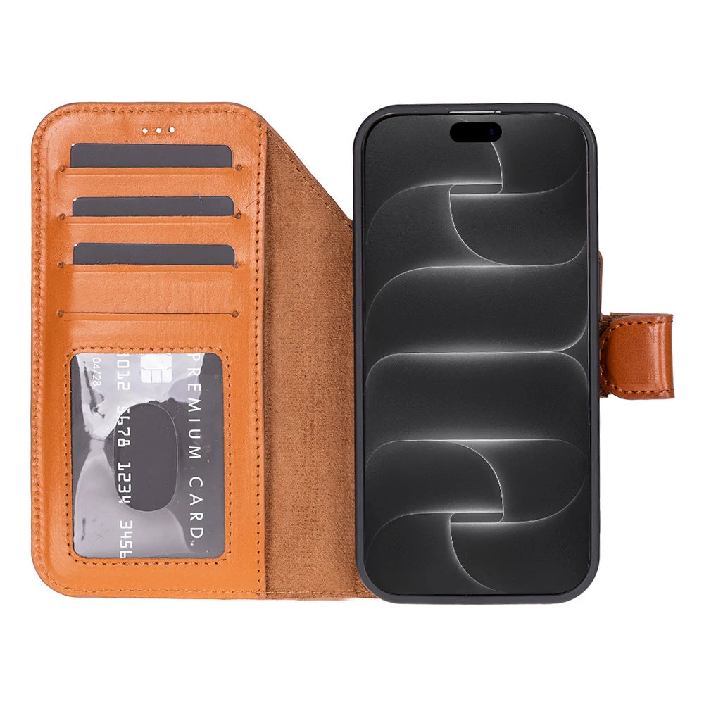 iPhone 18 Pro Leather Detachable Wallet Case - Magic