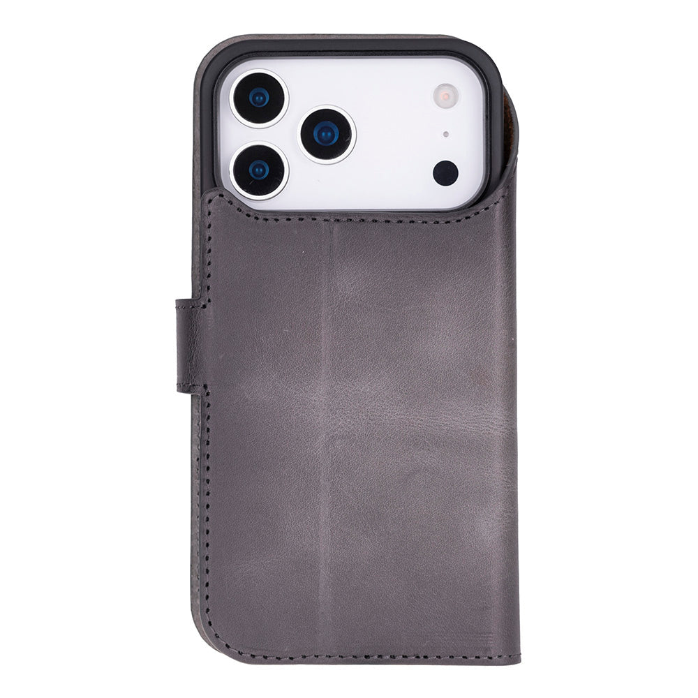 iPhone 17 Pro Leather Detachable Wallet Case - Magic Wallet