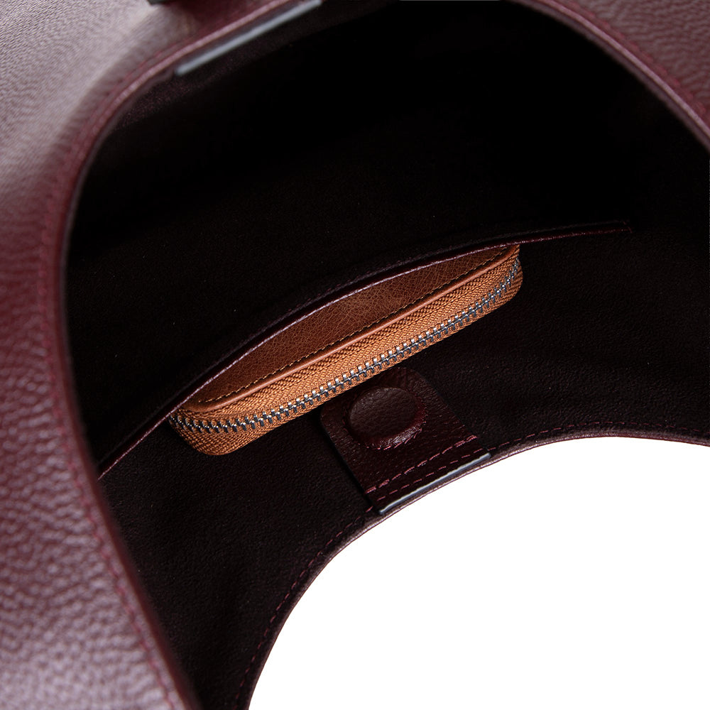 Women's Leather Bag - Rosa