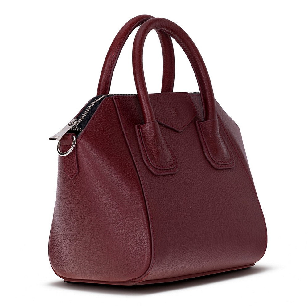 Leather Women's Bag, Small - Lorenza