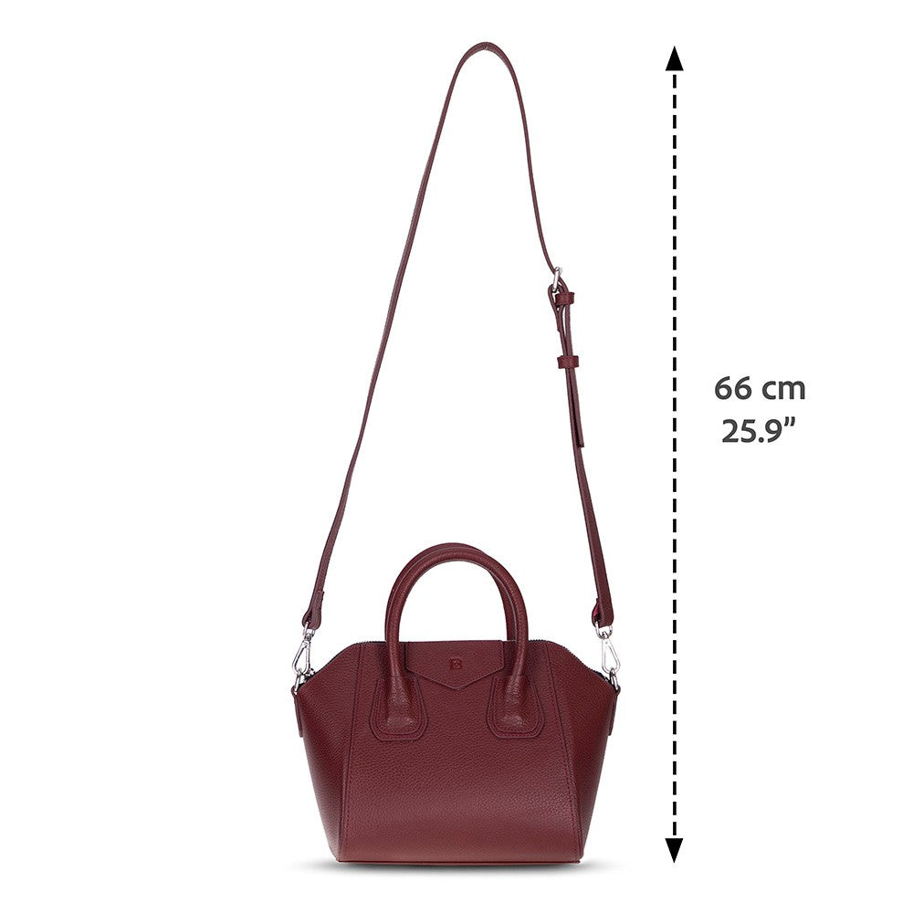 Leather Women's Bag, Small - Lorenza