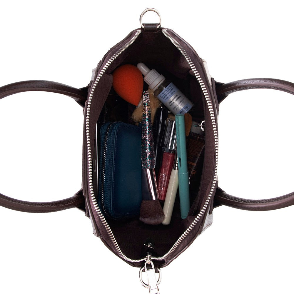 Leather Women's Bag, Medium - Lorenza