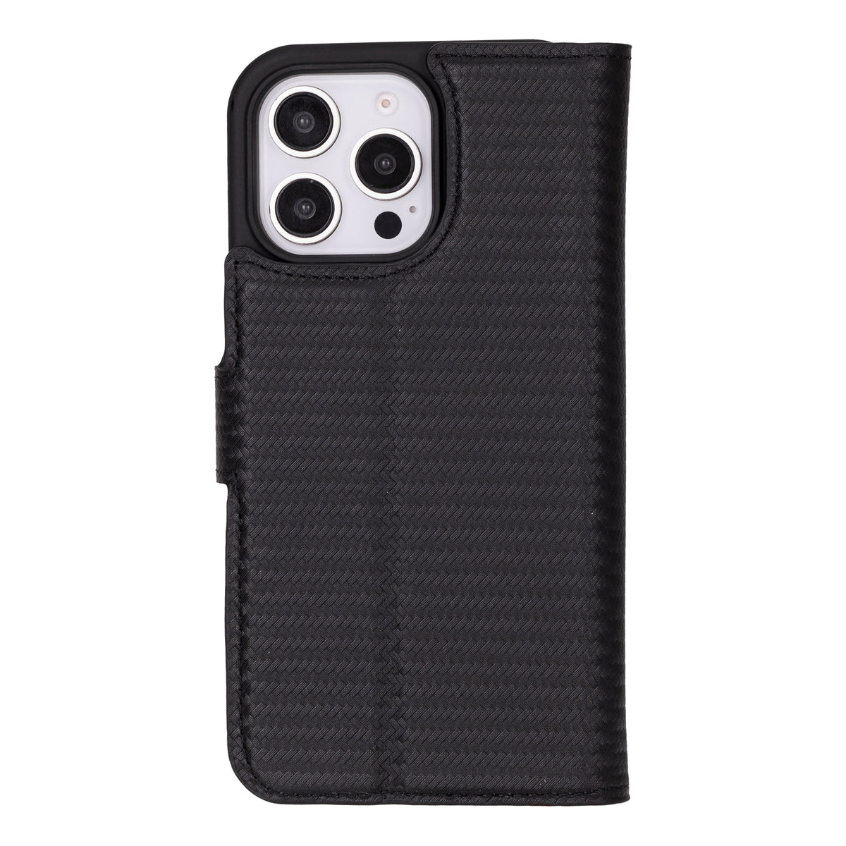 Abnehmbare Brieftaschenhülle aus Leder für iPhone 16 Pro Max - Magic Wallet