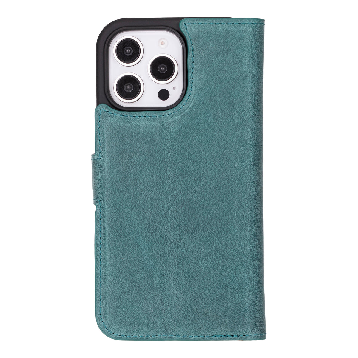 Abnehmbare Brieftaschenhülle aus Leder für iPhone 16 Pro Max - Magic Wallet