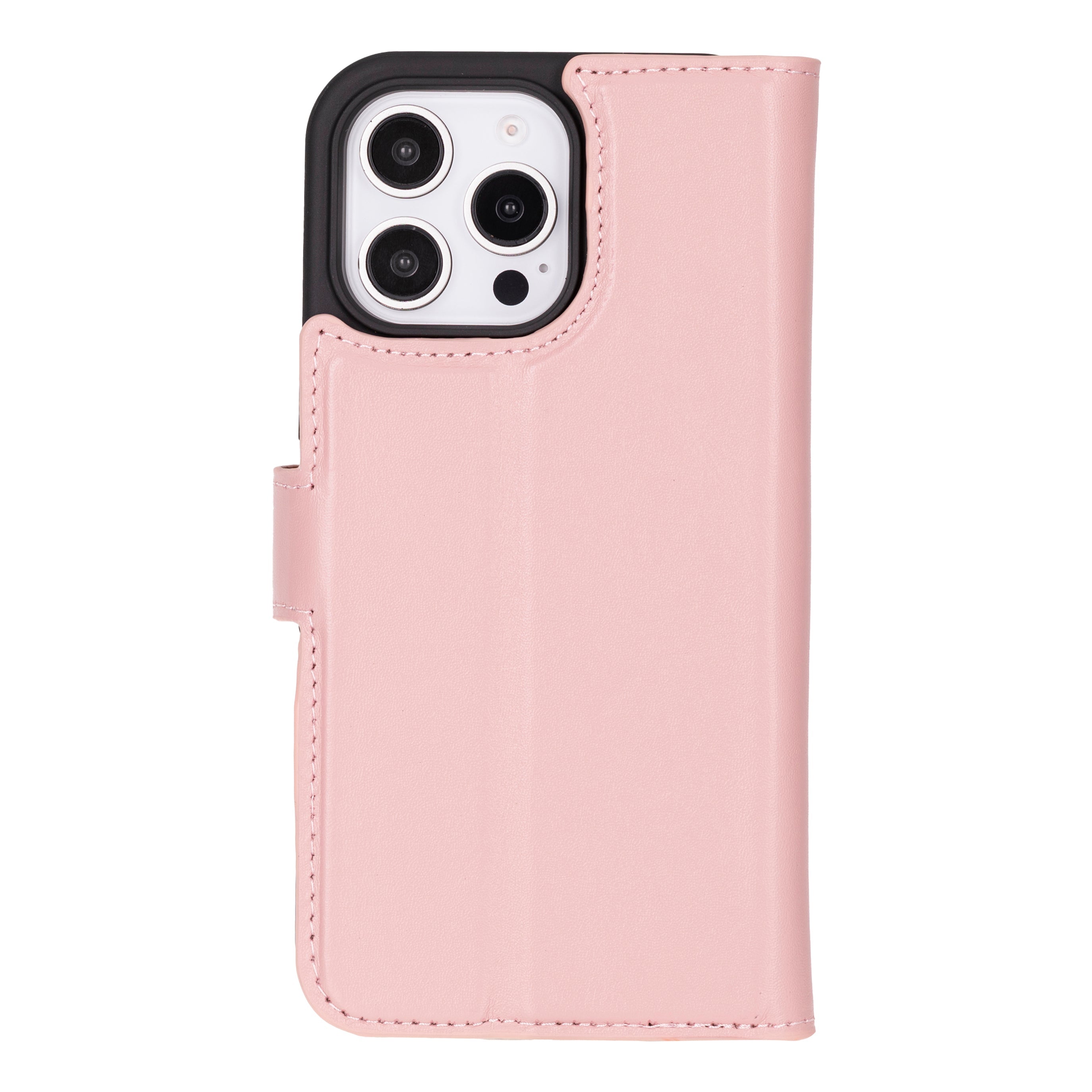 Abnehmbare Lederhülle für iPhone 16 Pro – Magic Wallet