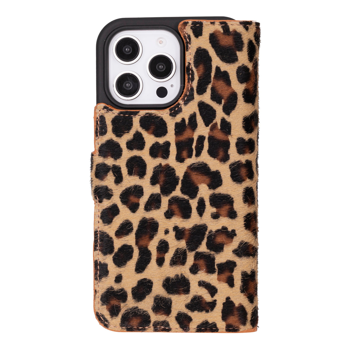 Abnehmbare Brieftaschenhülle aus Leder für iPhone 16 Pro Max - Magic Wallet