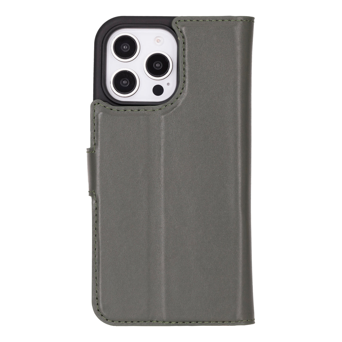 Abnehmbare Lederhülle für iPhone 16 Pro – Magic Wallet