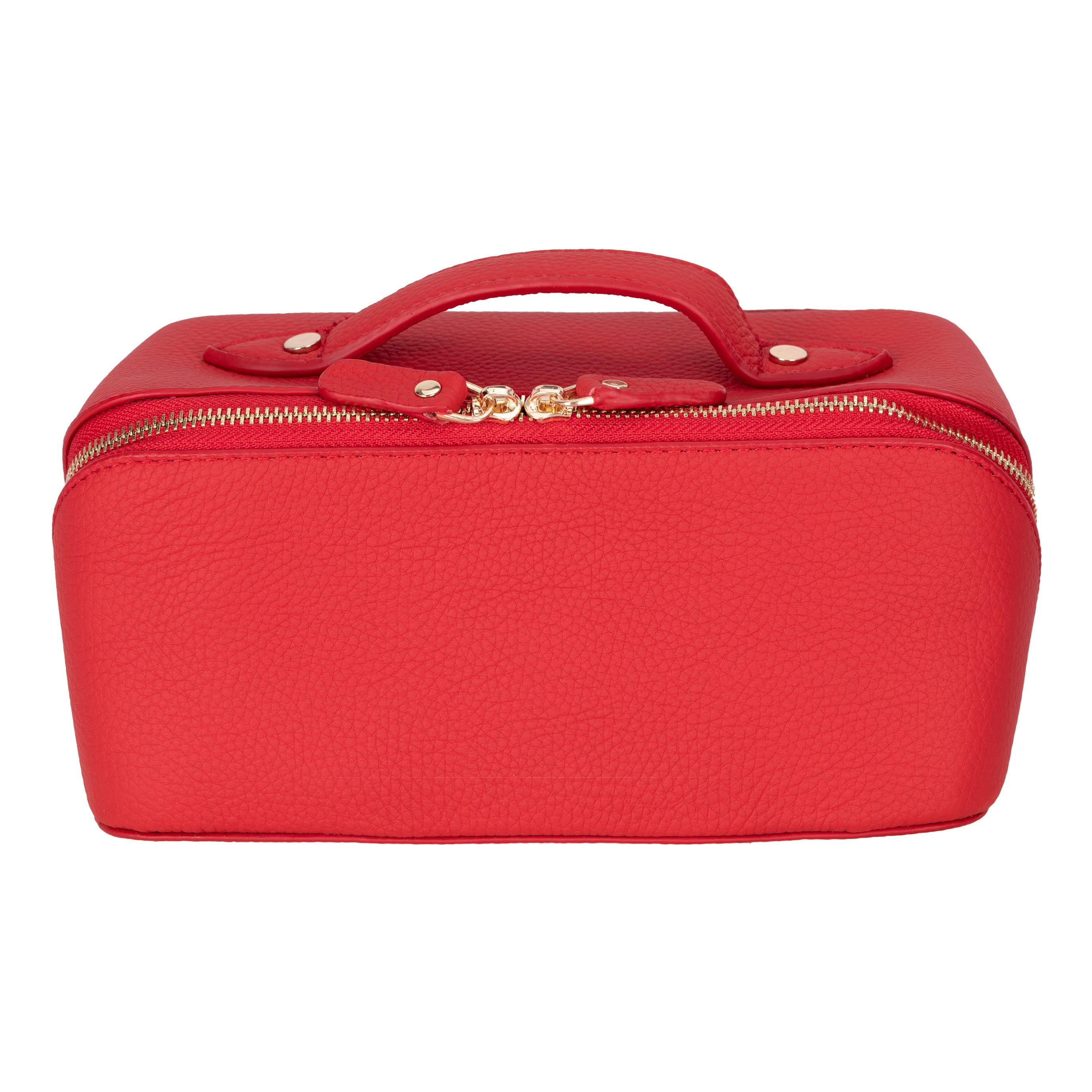 Trousse de maquillage en cuir véritable - Ella