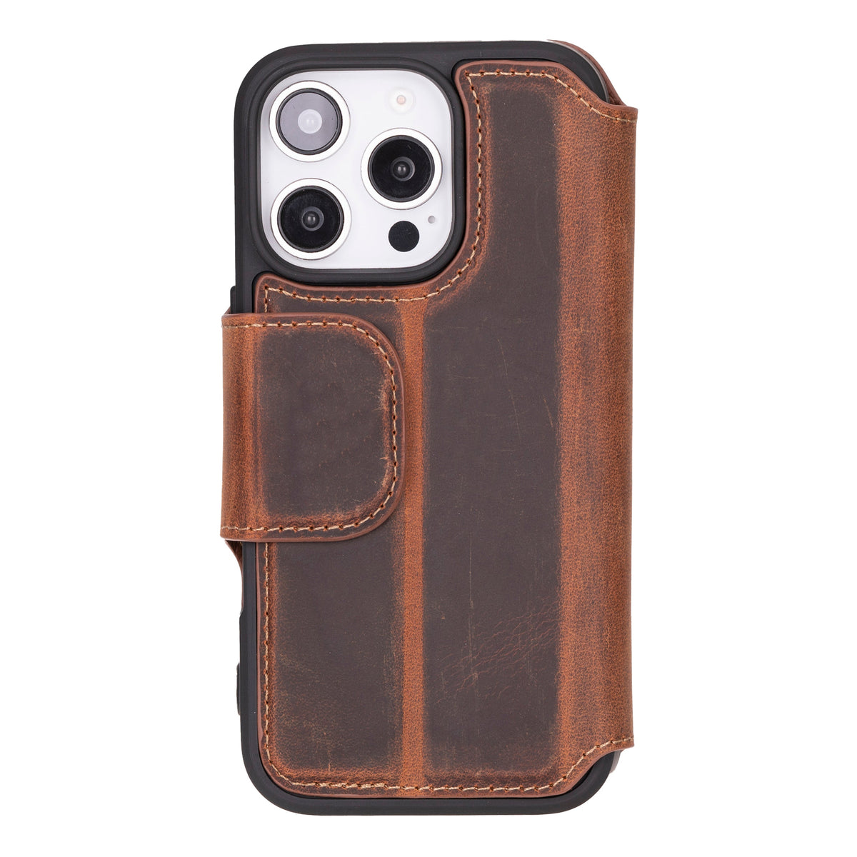 iPhone 16 Pro Max Echtleder Folio Hülle - Firenze