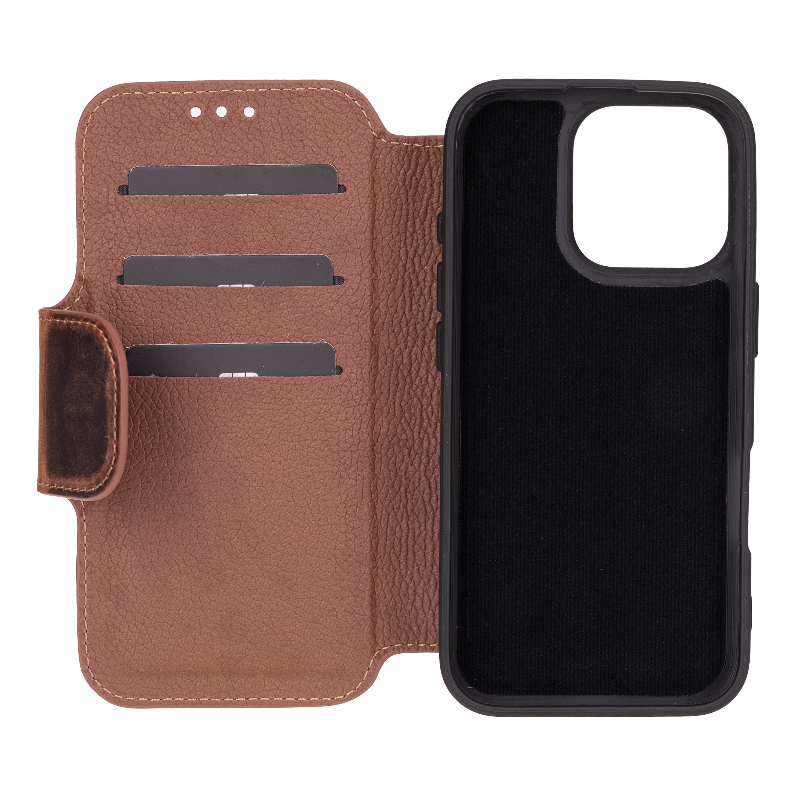 iPhone 16 Pro Genuine Leather Folio Case - Firenze