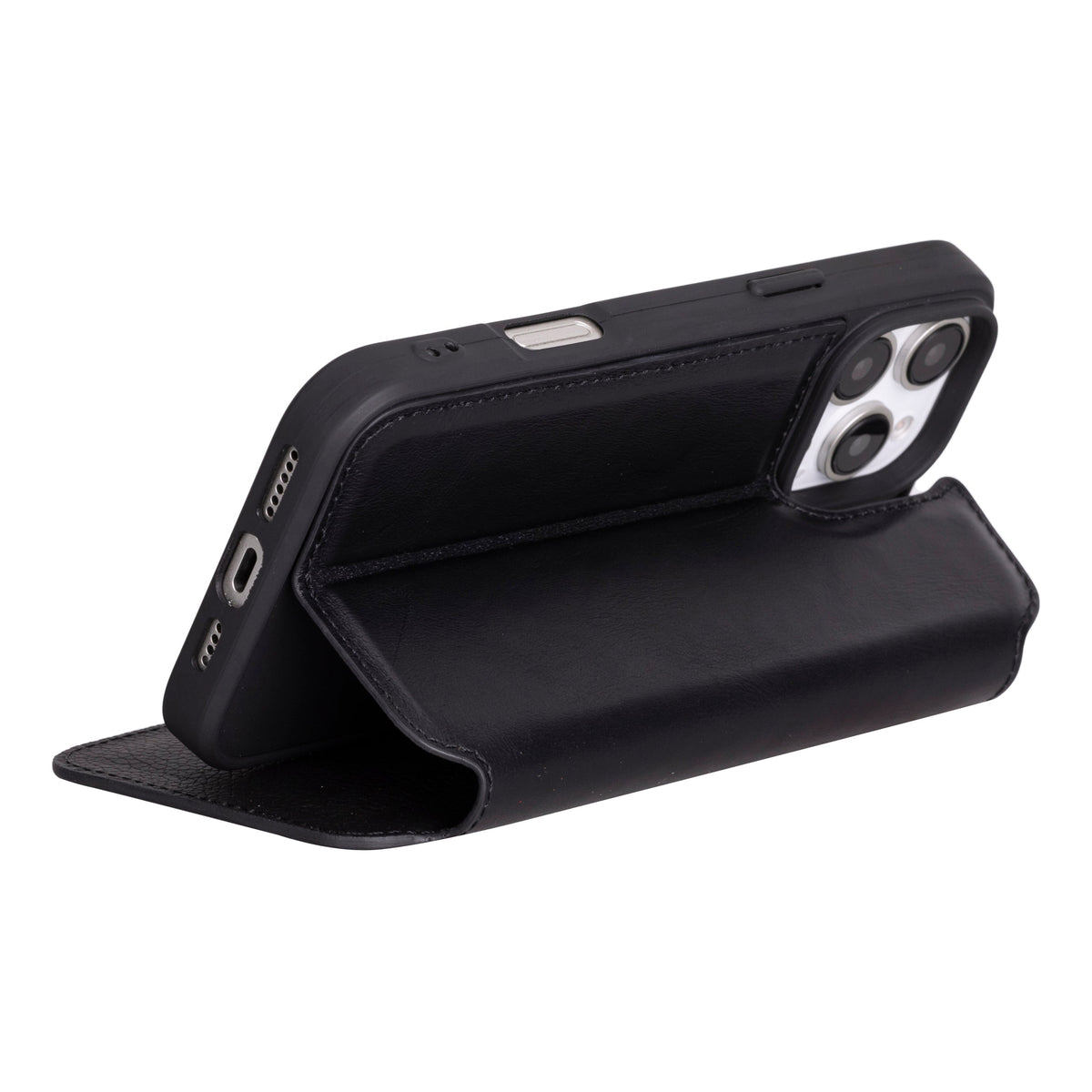 iPhone 16 Pro Max Echtleder Folio Hülle - Firenze