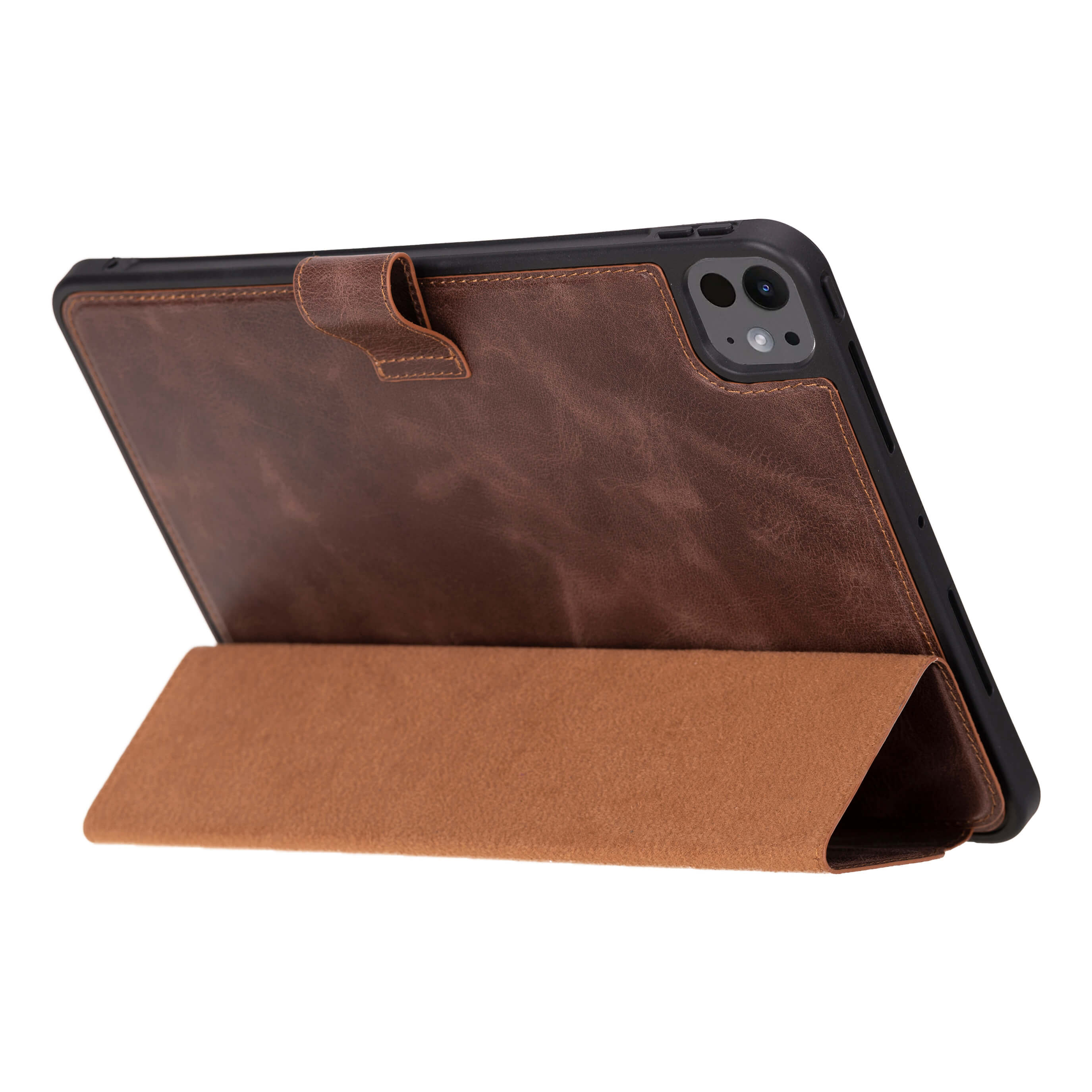 Genuine Leather iPad Pro 11" (2024) Stand Case - Trigon