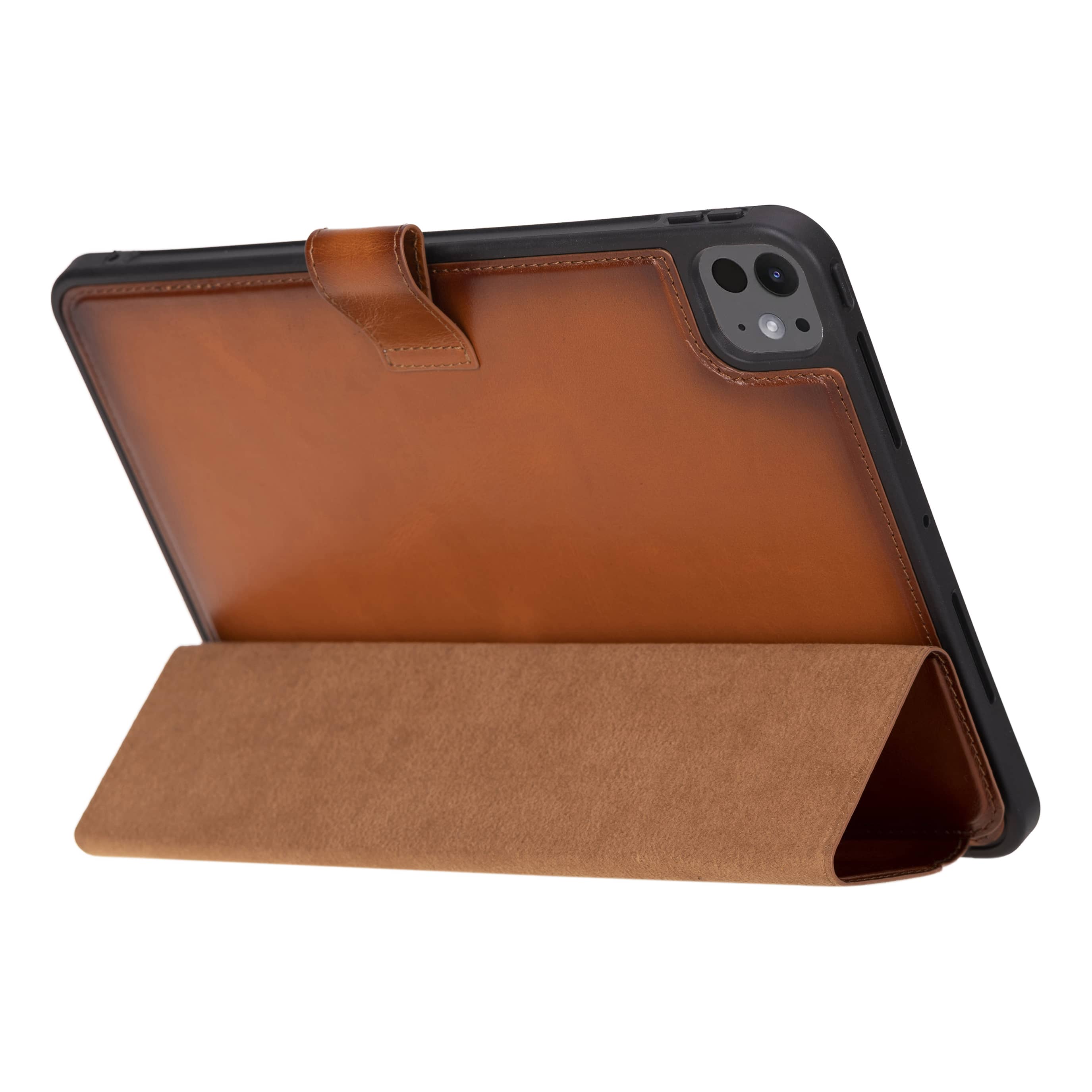Genuine Leather iPad Pro 11" (2024) Stand Case - Trigon