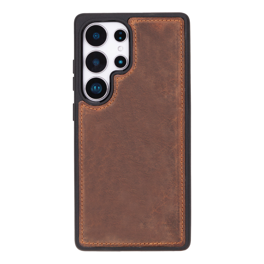 Étui portefeuille amovible en cuir pour Samsung Galaxy S25 Ultra – Magic Wallet