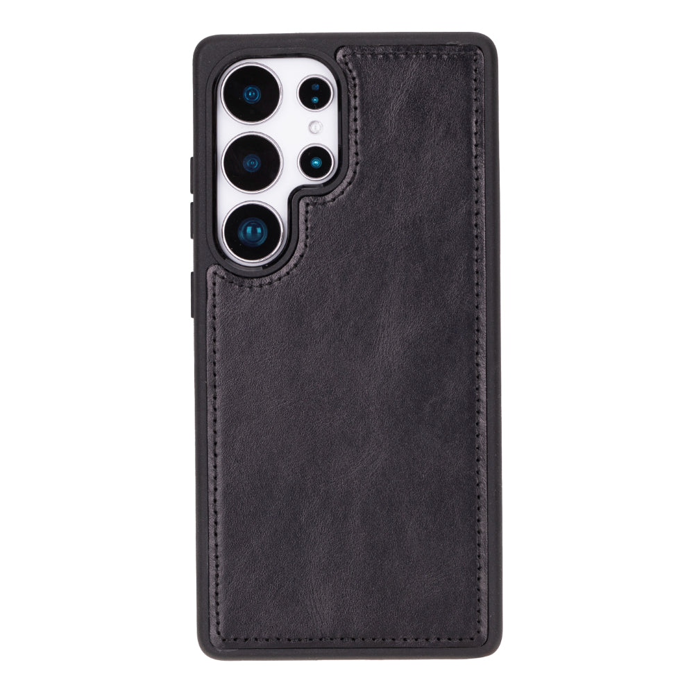 Étui portefeuille amovible en cuir pour Samsung Galaxy S25 Ultra – Magic Wallet