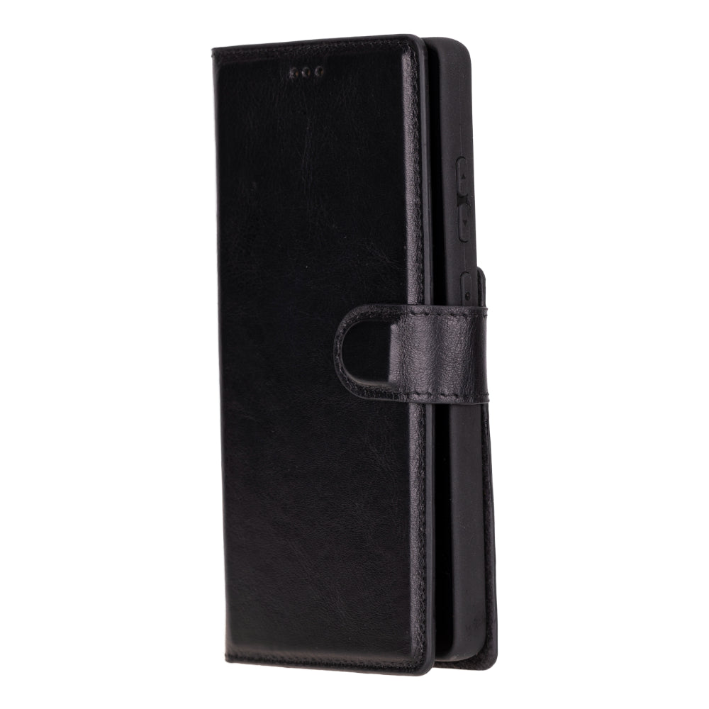 Étui portefeuille amovible en cuir pour Samsung Galaxy S25 Ultra – Magic Wallet