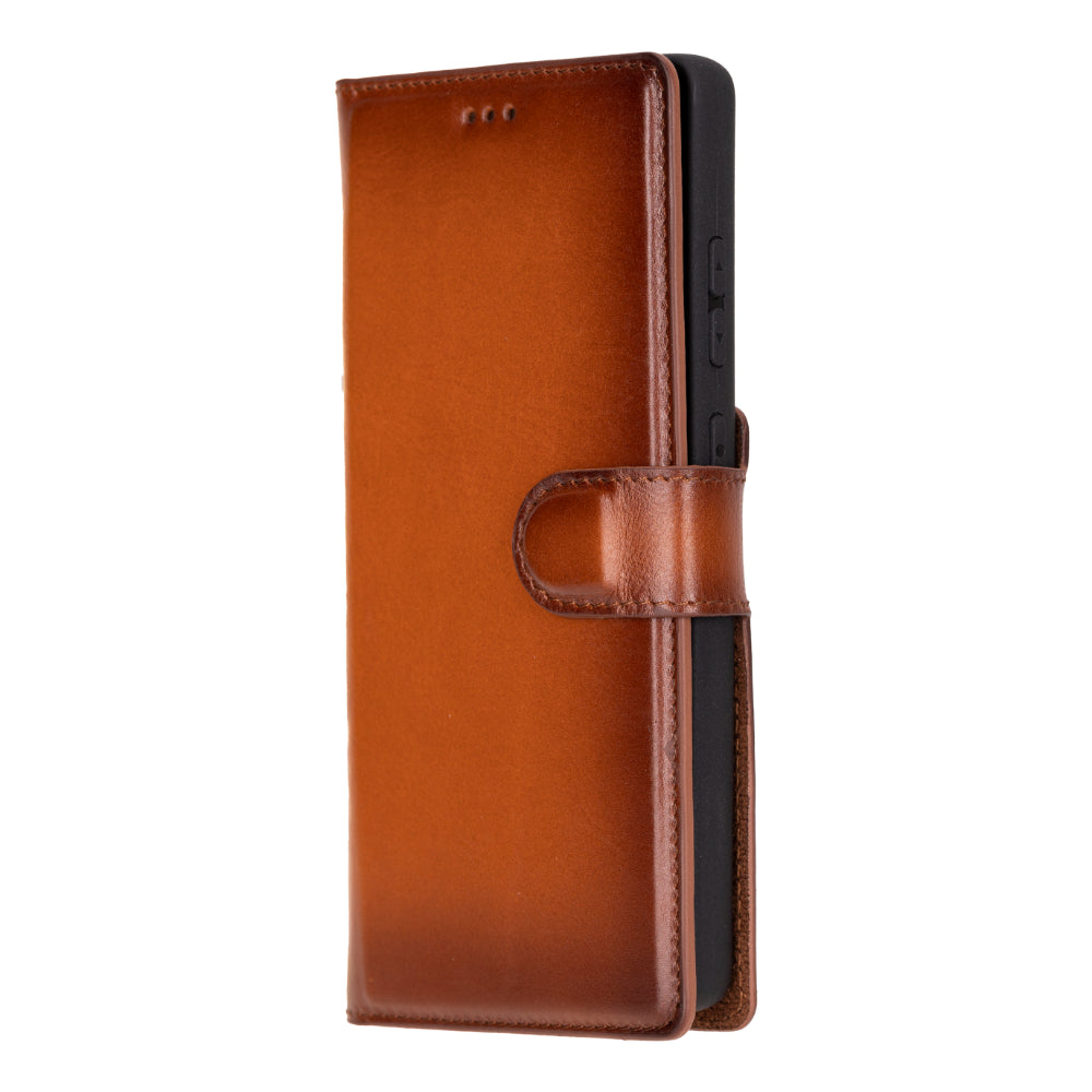 Étui portefeuille amovible en cuir pour Samsung Galaxy S25 Ultra – Magic Wallet