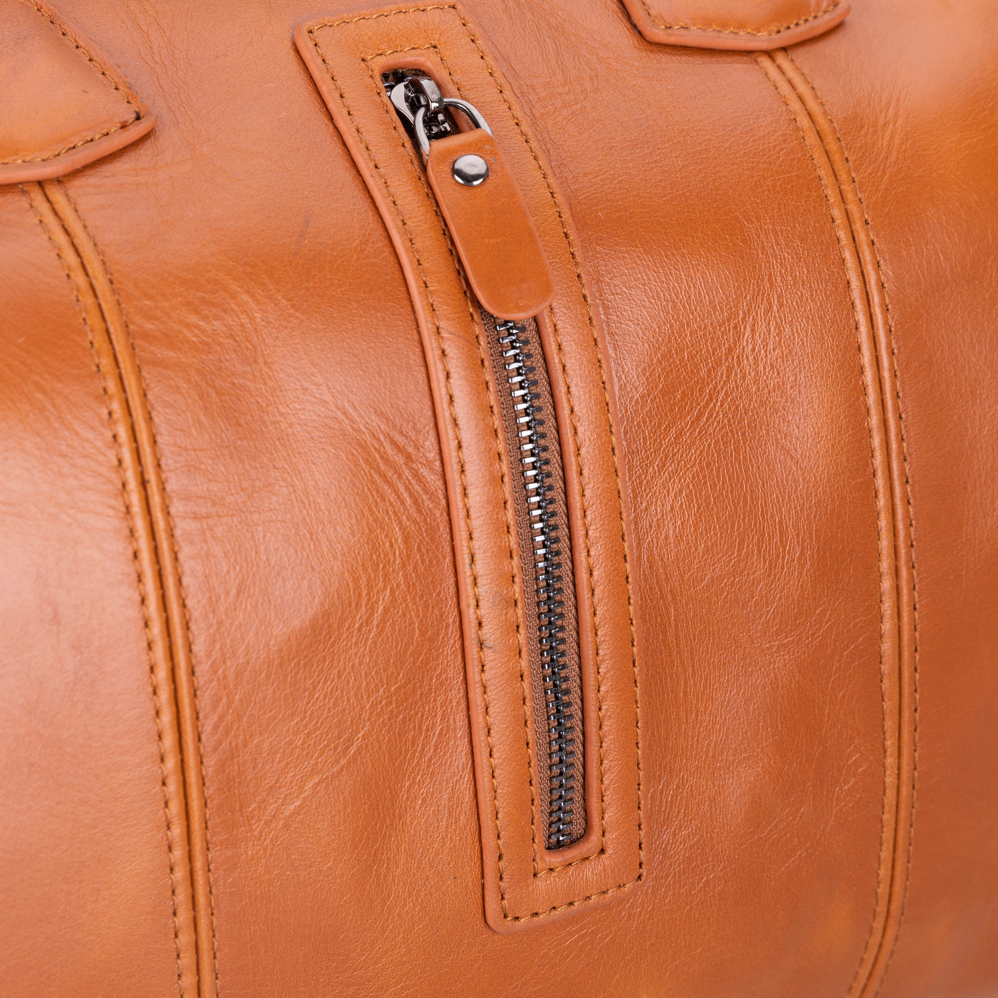 Wochenend-Reisetasche aus Leder – Dolly