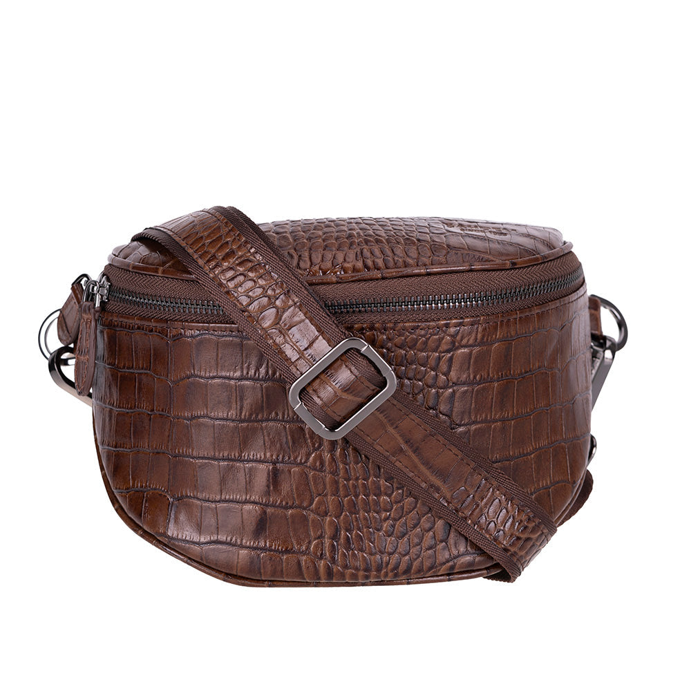 Leather Crossbody Bag - Alora