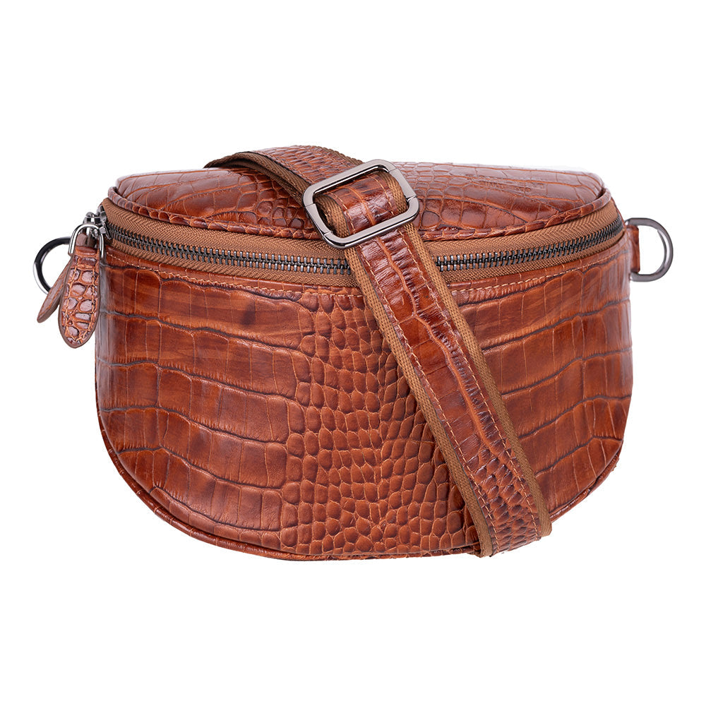 Leather Crossbody Bag - Alora