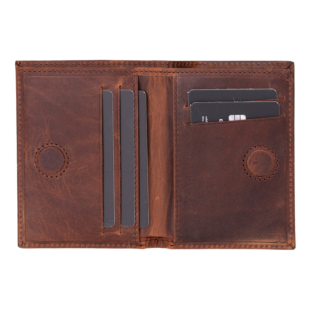 Leather Men's Wallet - Nigra