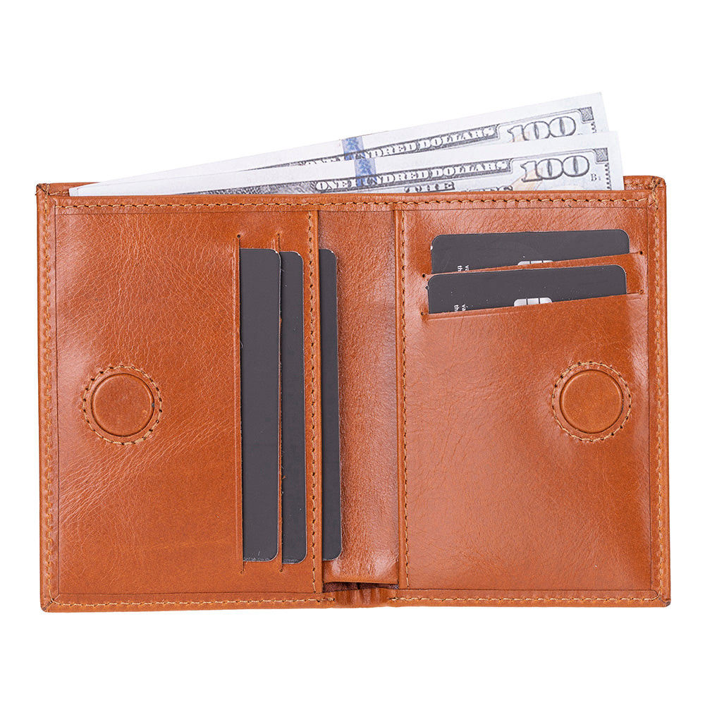 Leather Men's Wallet - Nigra
