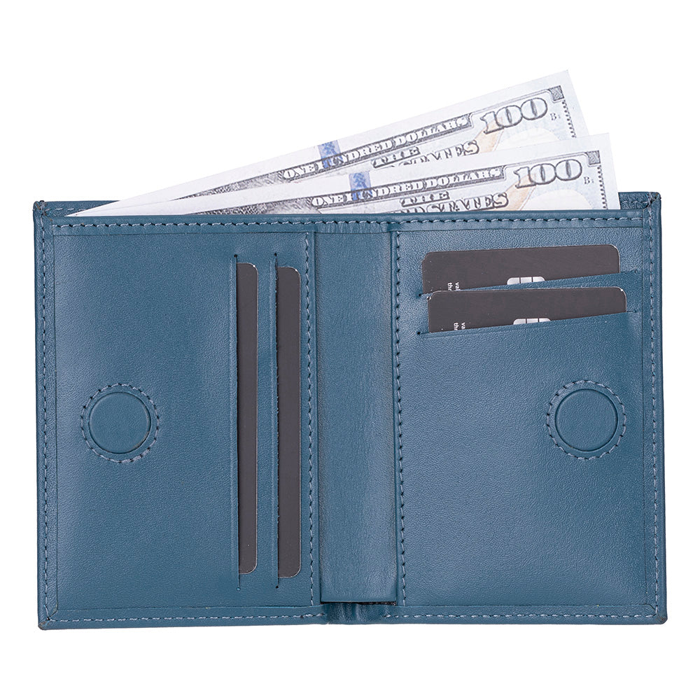 Leather Men's Wallet - Nigra