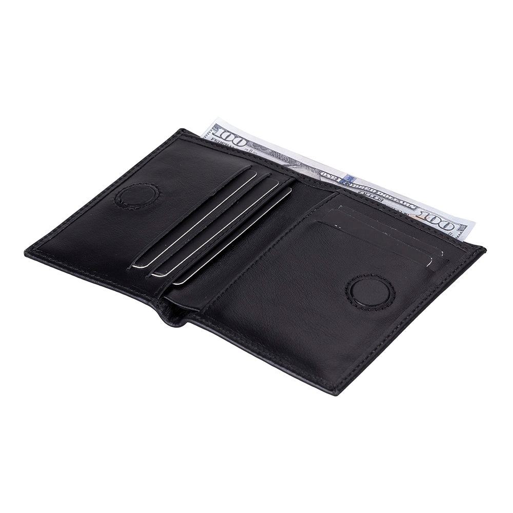Leather Men's Wallet - Nigra