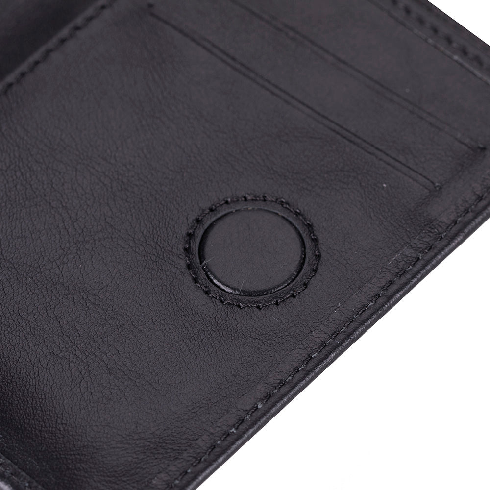 Leather Men's Wallet - Nigra