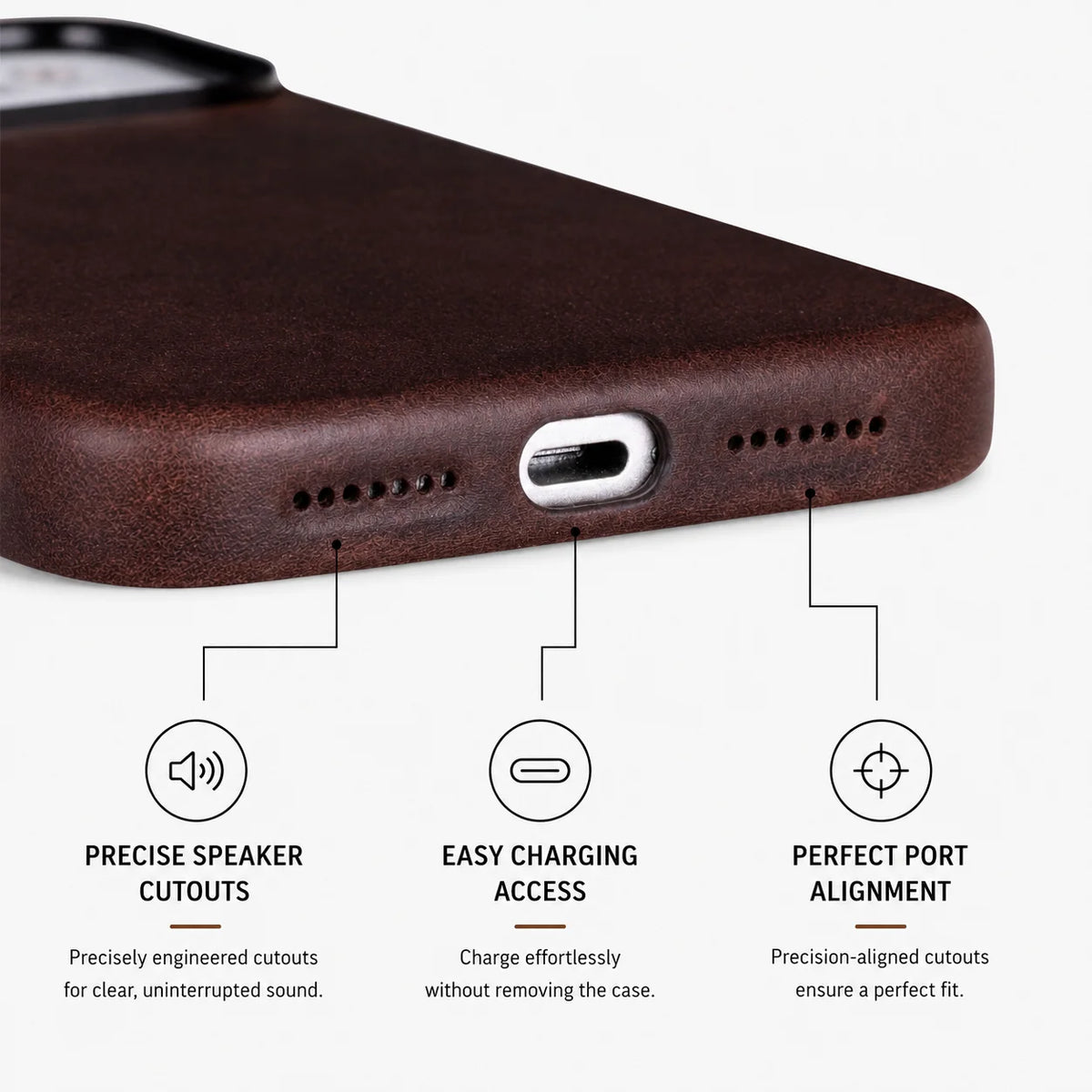 iPhone 17 Pro Max Leather Case - Prestige