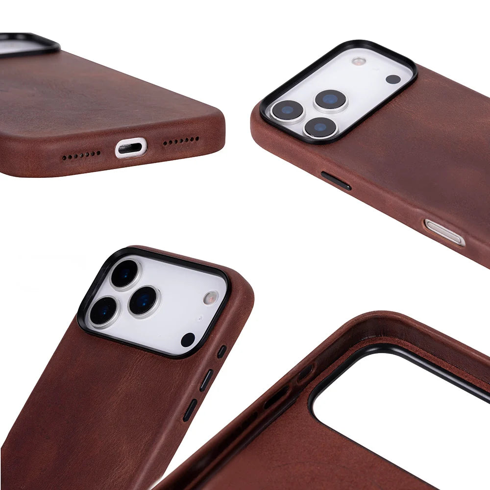 iPhone 17 Pro Leather Case - Prestige