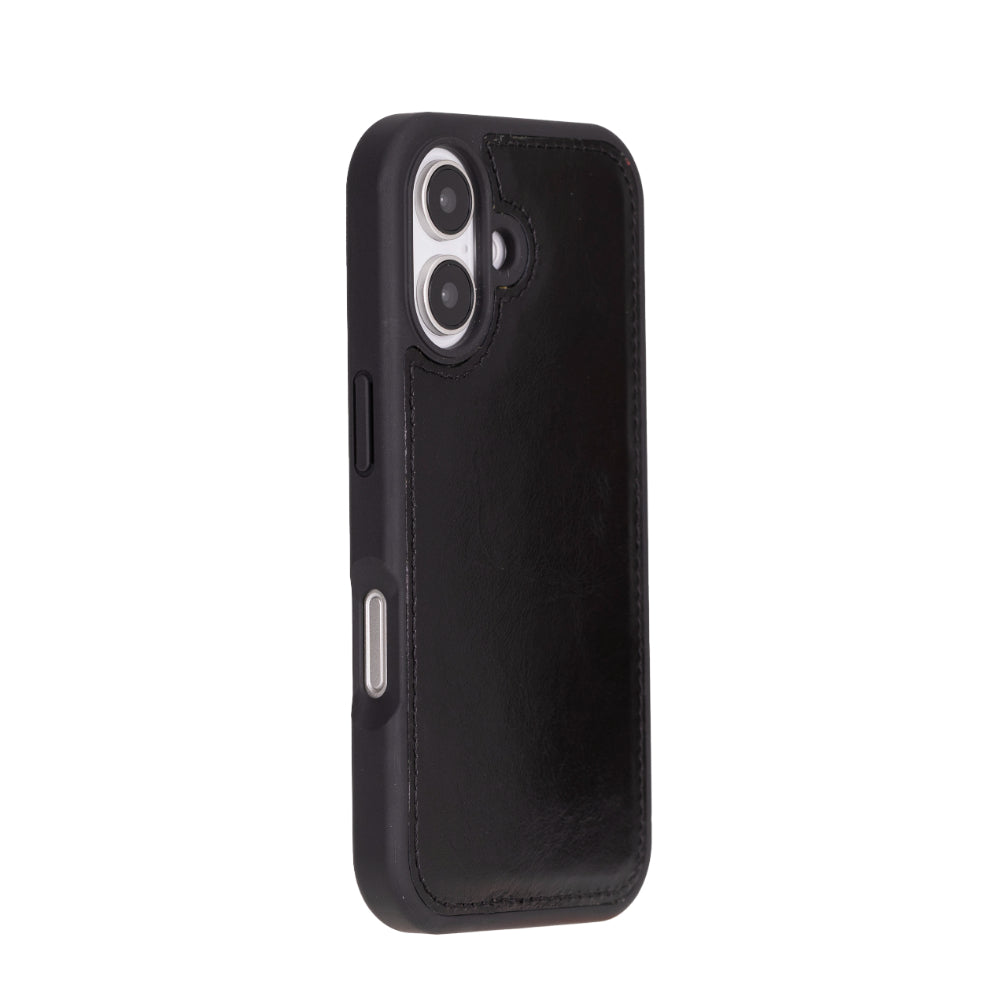Étui portefeuille amovible en cuir pour iPhone 16 – Magic Wallet