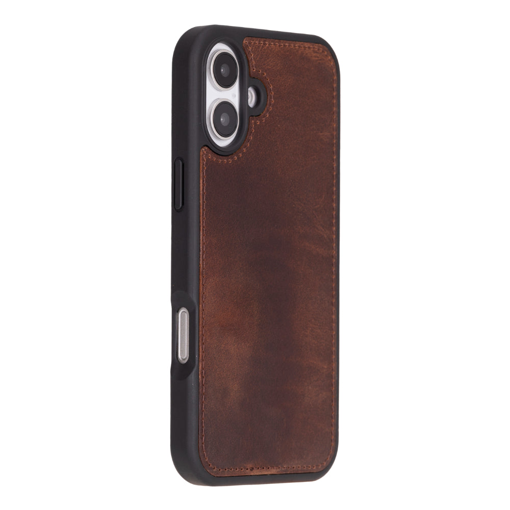 Étui portefeuille amovible en cuir pour iPhone 16 – Magic Wallet