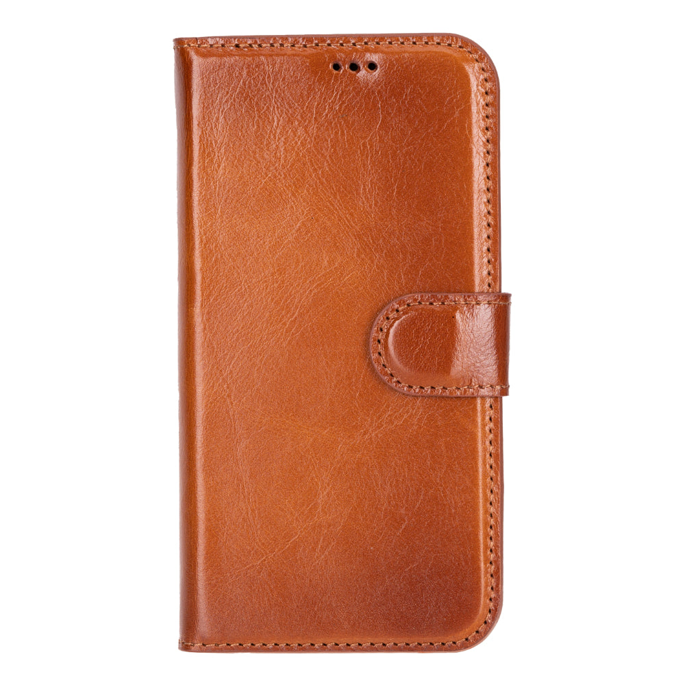 Abnehmbare Brieftaschenhülle aus Leder für iPhone 16 Pro Max - Magic Wallet