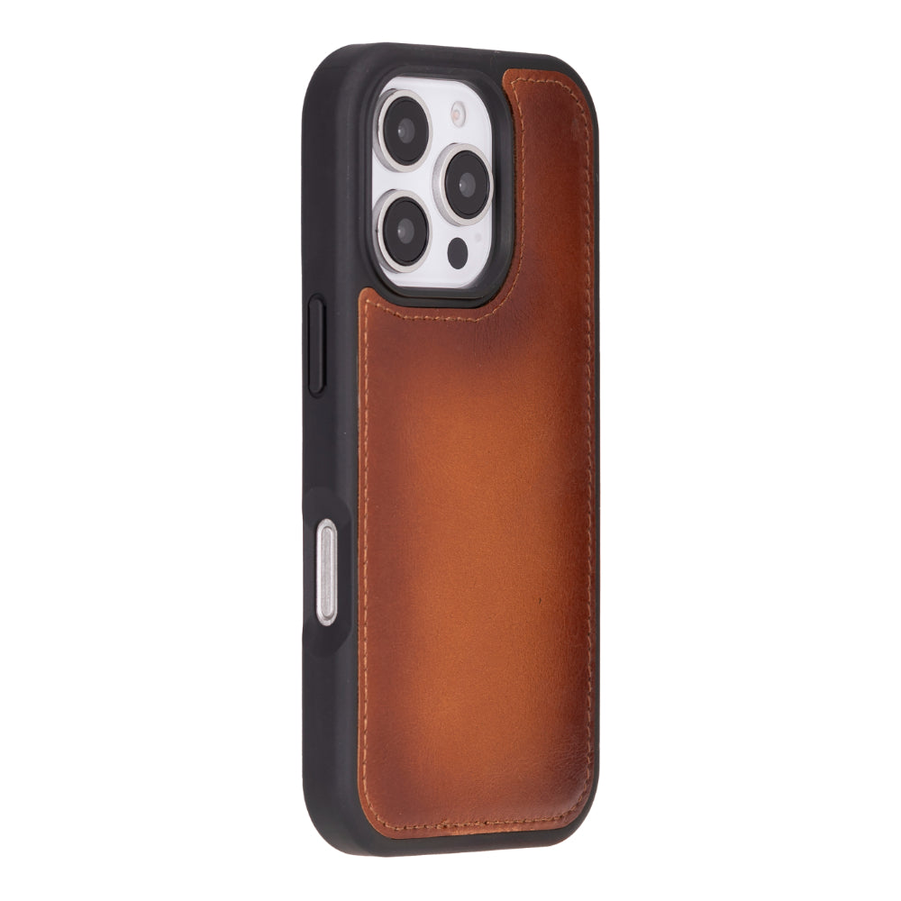 Abnehmbare Lederhülle für iPhone 16 Pro – Magic Wallet