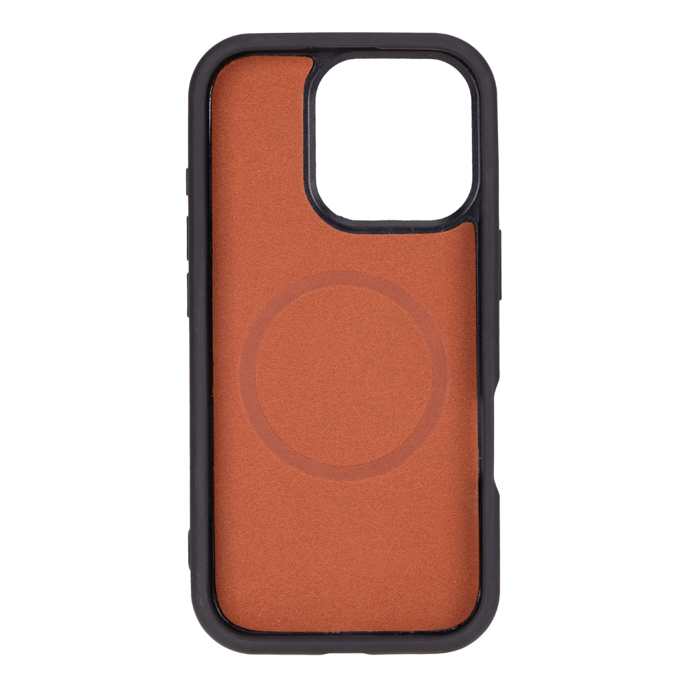 Abnehmbare Brieftaschenhülle aus Leder für iPhone 16 Pro Max - Magic Wallet